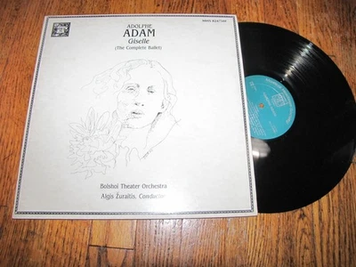 ADOLPHE ADAM - GISELLE THE COMPLETE BALLET - BOLSHOI THEATER - MHS DOUBLE LP - Image 1 of 2
