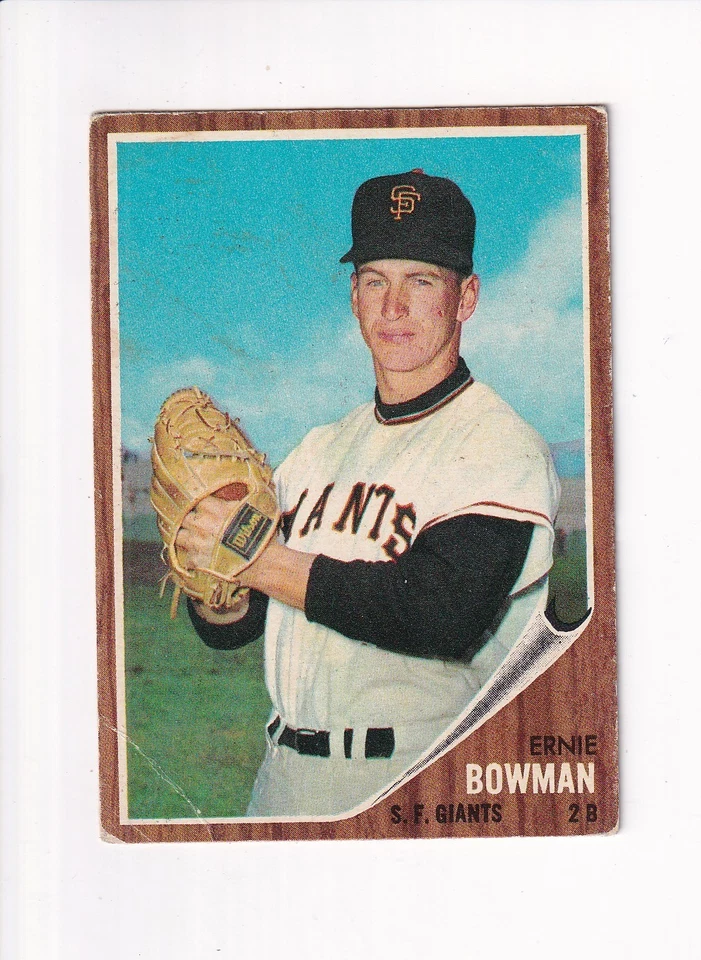 Ernie Bowman 1962 Topps #231 Foto 1 de 1