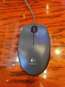 Logitech 910-001794 910-001794_910-001604_910-003544 M90 Corded mouse Black ~E~ - Picture 1 of 9