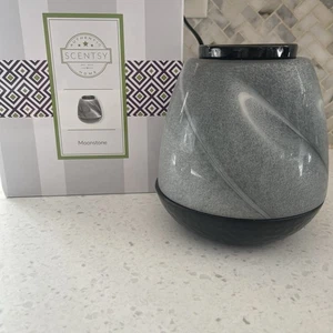 Scentsy MOONSTONE Wax Warmer LED Lights Color Changes NIB New - Picture 1 of 3