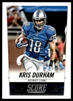 2014 Panini Hot Rookies Kris Durham Detroit Lions #75 Georgia Bulldogs - Image 1 of 2