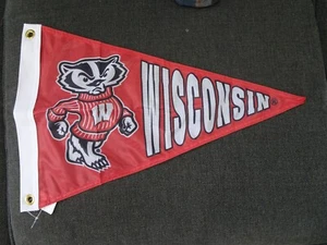 University of Wisconsin Badgers Premium Flag Banner, Pennant Design 24" L@@K! - Picture 1 of 3