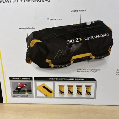 SKLZ Super Sandbag Heavy Duty Training Weight Bag (10 - 40 Pounds) - image 1 of 4
