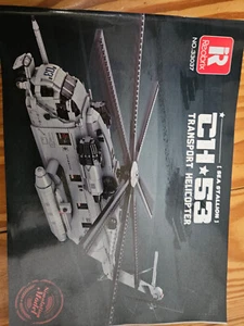 REOBRIX No.33037 | CH-53 Transporthubschrauber, 2192 Teile Konstruktionsset - Bild 1 von 2