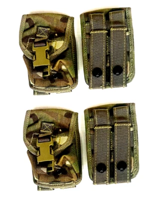 4x Britische Magazintasche MTP Tarn Armee Gürteltasche Messertasche A.P. GRENADE - Bild 1 von 2