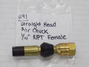 BRAND NEW Milton 691 1/4" FNPT Straight Head Air Chuck - Picture 1 of 4