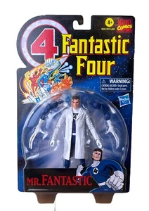 Marvel Legends Fantastic Four. Retro Wave - Mr. Fantastic Action Figure - Picture 1 of 3