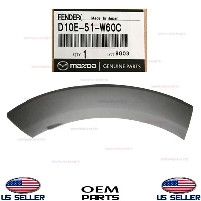 Genuine Rear Fender Wheel Molding LEFT Driver Side ⭐OEM⭐ Mazda CX-3 2016-2021 - Image 1 of 4