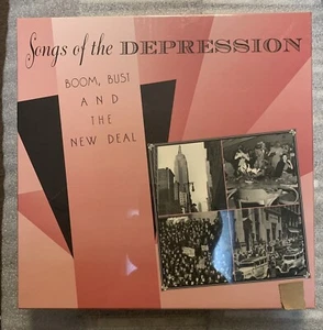 Rare Songs Of Depression Boom Bust and The New Deal CD Box Set 1998 Bear Family - Picture 1 of 5