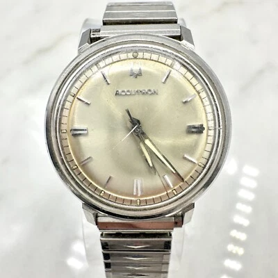 1967 BULOVA Accutron 214 Stainless 35mm Men's Watch, Sunburst Dial - Working - Image 1 of 4