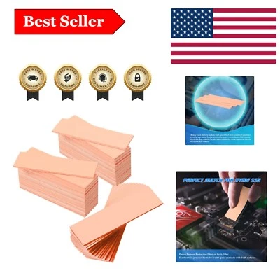 Durable Silicone Thermal Pads 30 Pieces - Reliable Heat Transfer for Electronics - Image 1 of 4