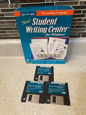 The Learning Company: Student Writing Center for Windows - Image 1 of 2