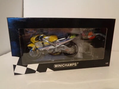 MINICHAMPS 2001  HONDA NSR TEAM NASTRO AZZURO GP  SIGNED VALENTINO ROSSI - Image 1 of 4