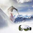 White Frame Double Anti Fog Ski Glasses Large Field Of View Ski Goggles Hot