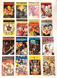 SET OF 33 ECLIPSE EXTRA! PREVIEWS #3-50 ECLIPSE COMIICS 1985-1988 NM VHTF AIRBOY - Picture 1 of 2