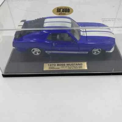 Cuerpo duro Tootsietoy 1970 Boss Mustang 1:32 con estuche de plástico transparente Foto 1 de 4