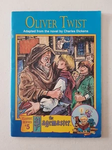 The Pagemaster Book - Classic Series #5 Oliver Twist 1994 PB Tom Jokic - Picture 1 of 4