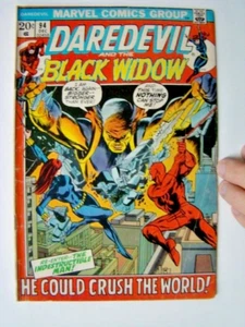 Daredevil #94 Gene Colan Art DD vs. Indestructible Man Marvel Comics 1972 VG - Picture 1 of 3