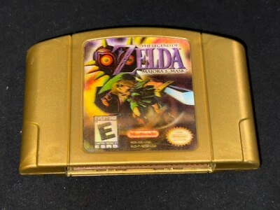 Legend of Zelda: Majora's Mask (Nintendo 64, 00)Cleaned / Tested / Authentic N64 - Image 1 of 4
