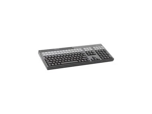 Cherry G86-71410 17" QWERTY USB Keyboard w/ 3-track Magnetic Stripe Reader, Blac - Picture 1 of 1