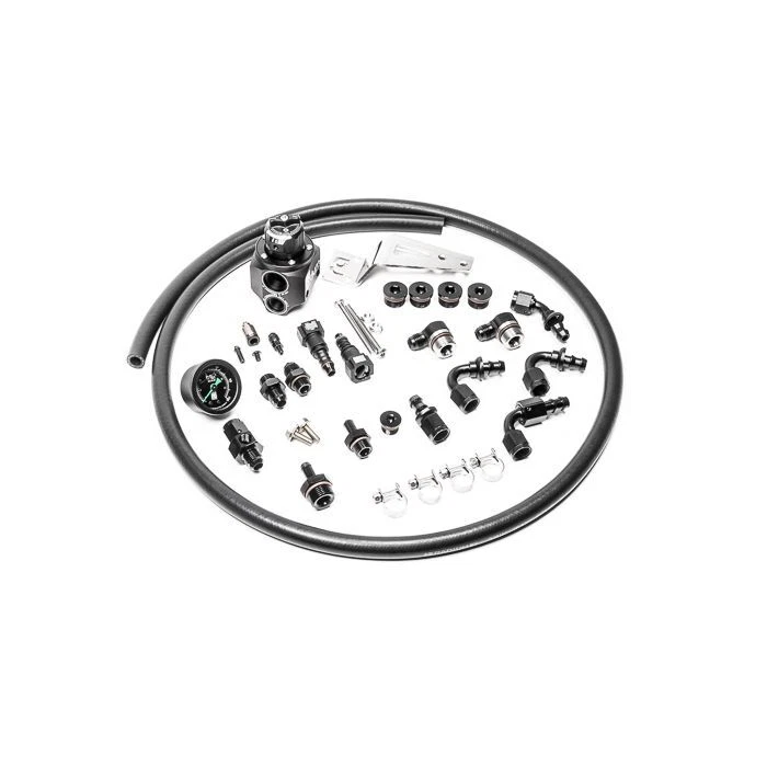 Kit de plomería de riel de combustible paralelo Radio 20-0984 EJ con regulador RA para WRX STi Foto 1 de 1