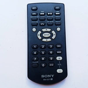 Sony Remote RM X271 Audio ATT Subtitle Angle Position Menu Mode SRC Used #808 - Picture 1 of 2