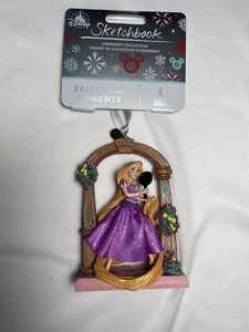 Disney Raperonzolo Aggrovigliato Sketchbook Momenti di Fiaba Ornamento - NUOVO - Foto 1 di 7