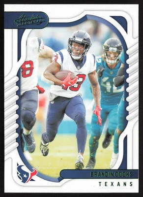 2022 Panini Absolute Green Brandin Cooks #4 Houston Texans - Image 1 of 2