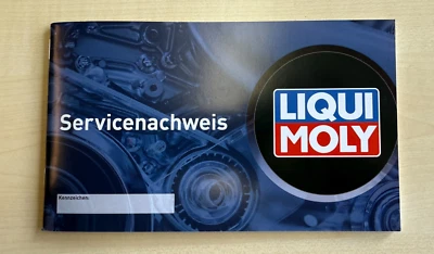 1x LIQUI MOLY Serviceheft Scheckheft Wartungsheft Inspektionsheft Werkstatt Auto - Bild 1 von 3