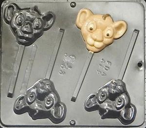 Lion King Baby Lion Lollipop Chocolate Candy Mold 3353 NUEVO - Imagen 1 de 2