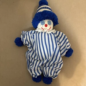 Vintage Handmade Cloth/Rag Clown Doll - - Year Unknown 28” - Picture 1 of 7