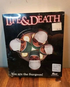 SEALED Life and Death 1988 Software Toolworks Big Box Macintosh - Picture 1 of 5