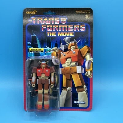 WRECK-GAR Transformers Super7 Reaction Retro Wave 6 2023 New - Image 1 of 2