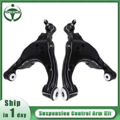 Brazos de control inferiores delanteros y rótulas para Toyota Tacoma 2005-2013 2014 2015 Foto 1 de 4