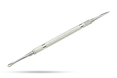 SMI - Mitesserentferner Komedonenquetscher Mitesser Akne Pickel Nadel Edelstahl