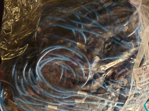 NEW QTY 50 Bulk Pack 3ft CAT6 Blue UTP Network Patch Cable Cord 50PK C2G 29003 - Picture 1 of 2