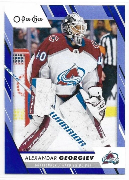 Alexandar Georgiev Colorado Avalanche 2023-24 O-Pee-Chee Blue #219 - Image 1 of 1