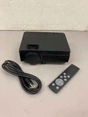 GPX Mini Projector w/ Bluetooth 120" PJ300B Black  - Image 1 of 4