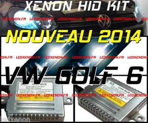 ★2014★ KIT XENON HID AMPOULE H7 VW GOLF 6 V6 TDI GTI R32 PACK TUNING CONVERSION - Imagen 1 de 1