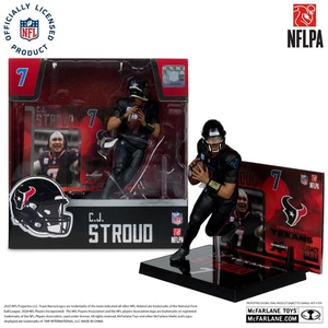 McFarlane  NFL * C.J. Stroud (Houston Texas)  ALT JERSEY  * 7" Action Figure - Picture 1 of 5