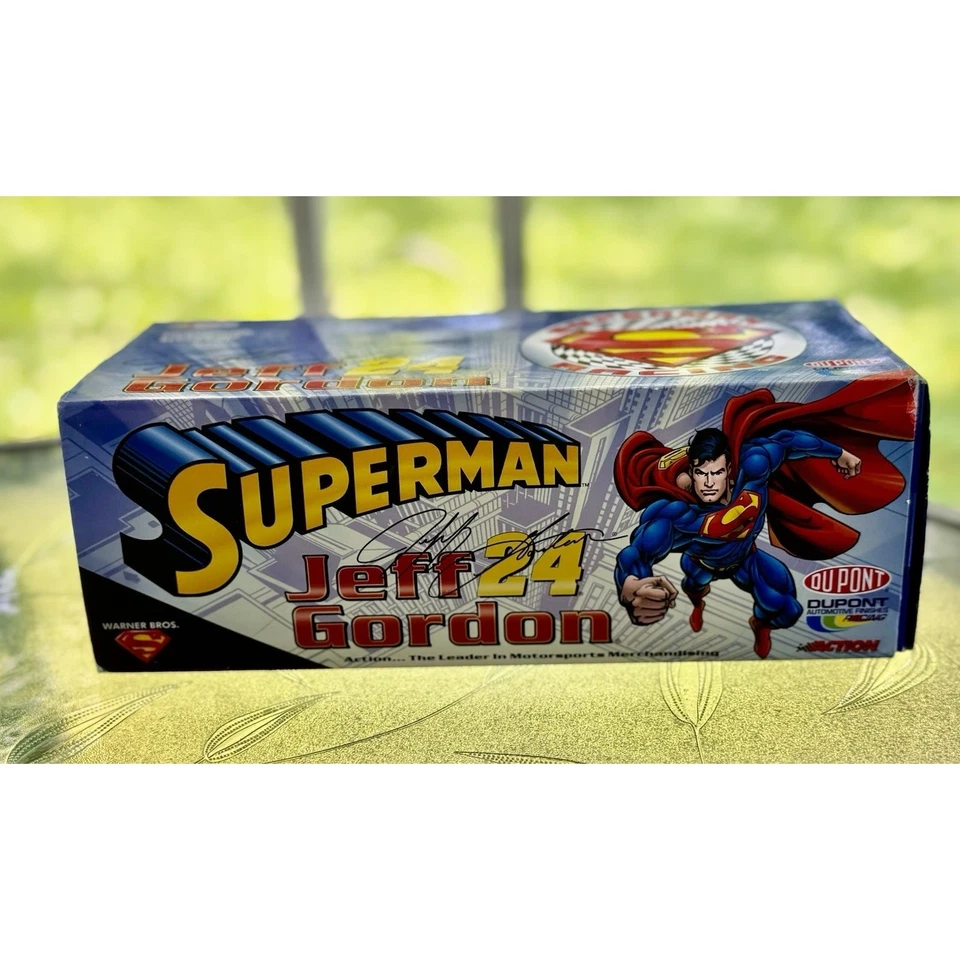 Jeff Gordon 1999 Superman NASCAR Diecast 1:24 Scale - Image 1 of 4