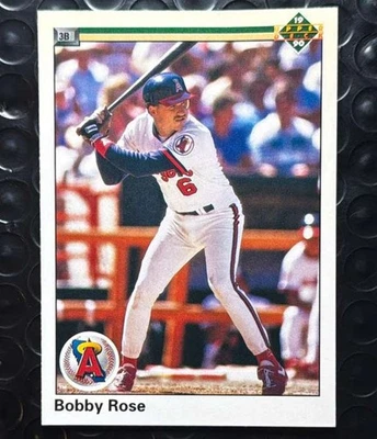 1990 Upper Deck #77 Bobby Rose Near Mint - Image 1 of 2