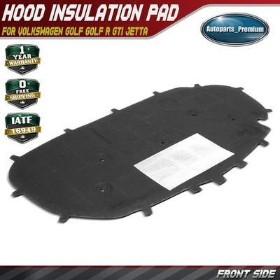 Engine Hood Insulation Pad Sound Panel Mat for Volkswagen Golf Golf R GTI Jetta - Image 1 of 4