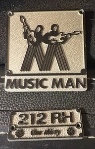 Music Man Badge Logo 212 RH One Thirty Logos Badges - Picture 1 of 1
