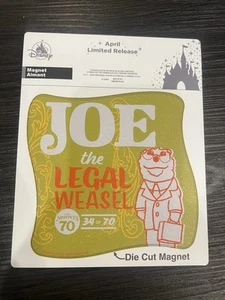 LIMITADO: Imán 70 Aniversario Muppets - Joe La Comadreja Legal - 34 De 70 - Imagen 1 de 1