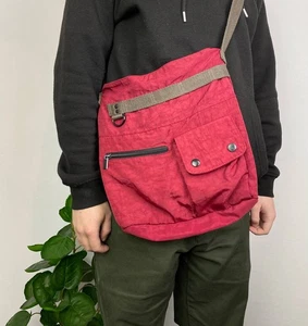 Vintage Y2K Japanese Style Crossbody Multipocket Bag 90s - Picture 1 of 5