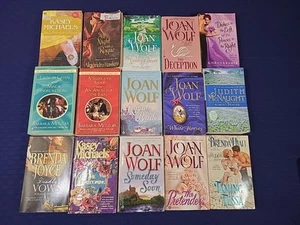 15 Regency Romance Paperback Book Lot Wolf Metzger Joyce - Picture 1 of 8