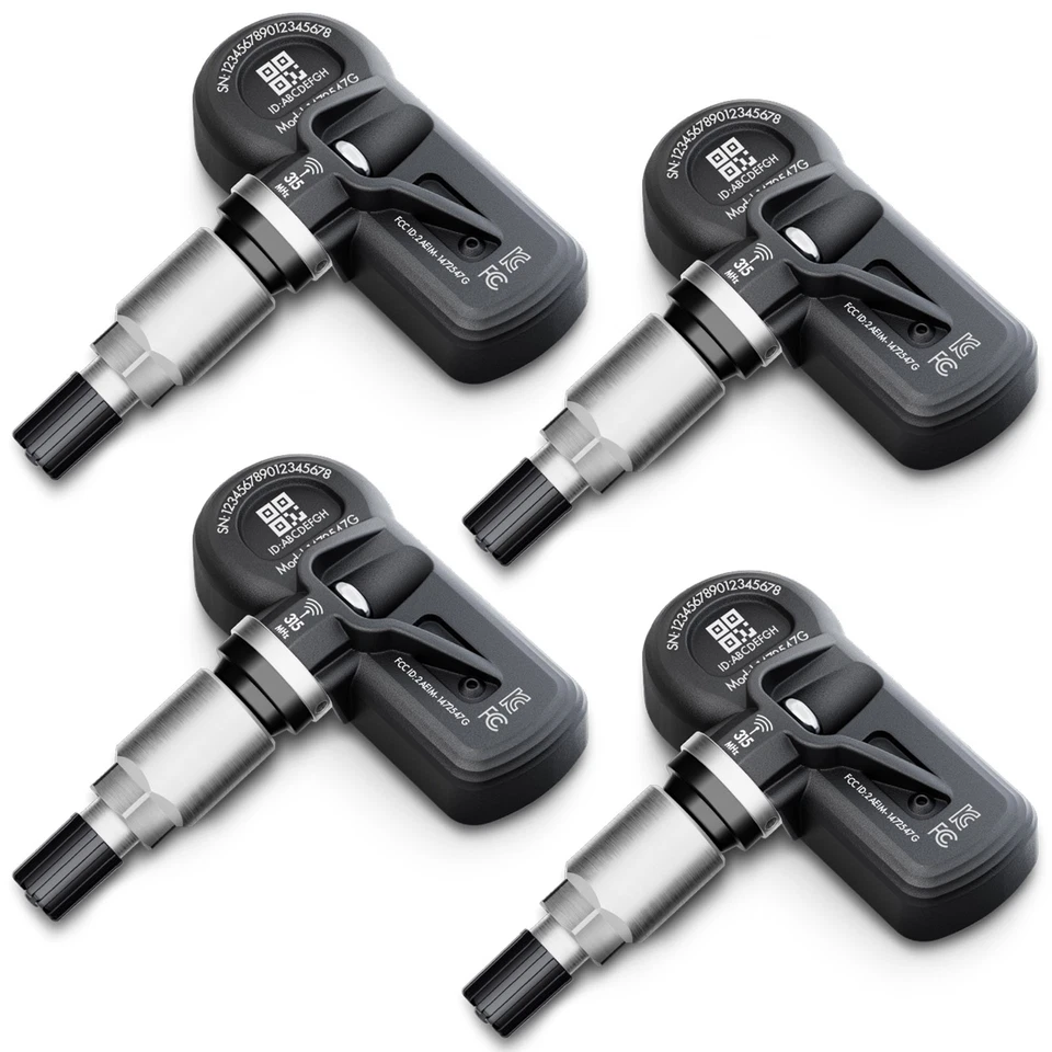 Sensor de monitoreo de presión de neumáticos TPMS de 315 MHz 4 piezas para Mitsubishi Montero Galant Foto 1 de 4