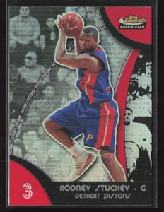 Rodney Stuckey 2007-08 Finest #99 Refractors Detroit Pistons - Imagen 1 de 2