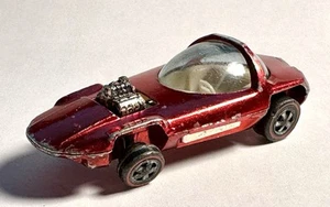 Silueta vintage Hot Wheels Redline 1968 rosa de Estados Unidos con interior blanco - Imagen 1 de 4